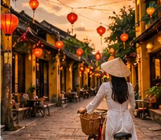 Vietnam scenic travel visual